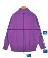 Nolley's（ノーリーズ）ニット・セーター 紫 サイズ:38(M位) レディース/2200672370014