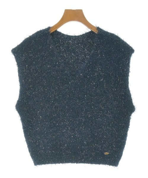 Nolley's(ノーリーズ)ベスト 紺 サイズ:38(M位)/2200672370076