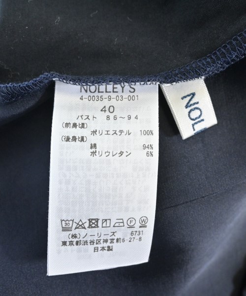 Nolley's（ノーリーズ）ブラウス 紺 サイズ:40(M位) レディース/2200672370083