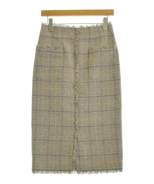 Nolley's(ノーリーズ)ひざ丈スカート ベージュ サイズ:38(M位)/2200669088038