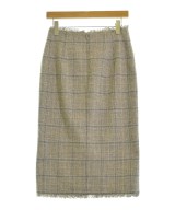 Nolley's（ノーリーズ）ひざ丈スカート ベージュ サイズ:38(M位) レディース/2200669088038