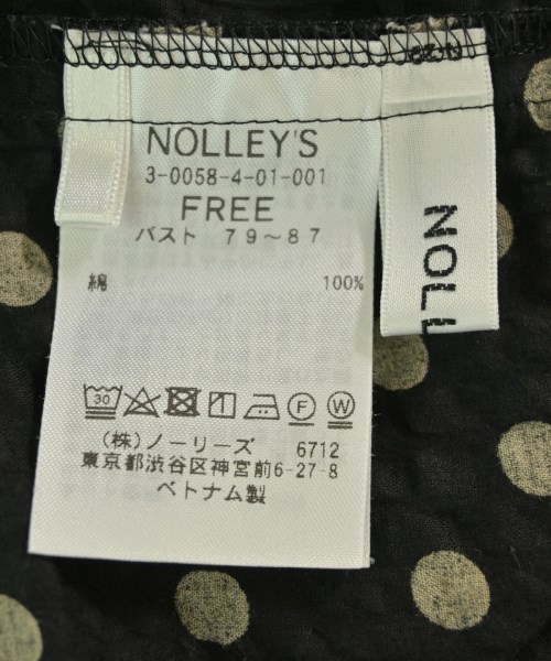 Nolley's（ノーリーズ）ブラウス 黒 サイズ:F レディース/2200667567078