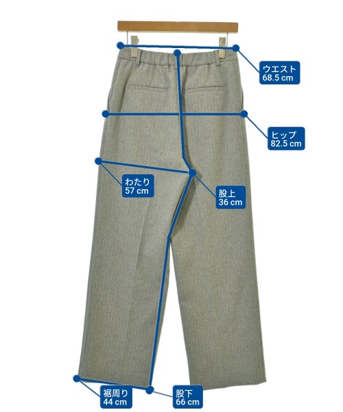 Nolley's（ノーリーズ）スラックス グレー サイズ:38(M位) レディース/2200675321051