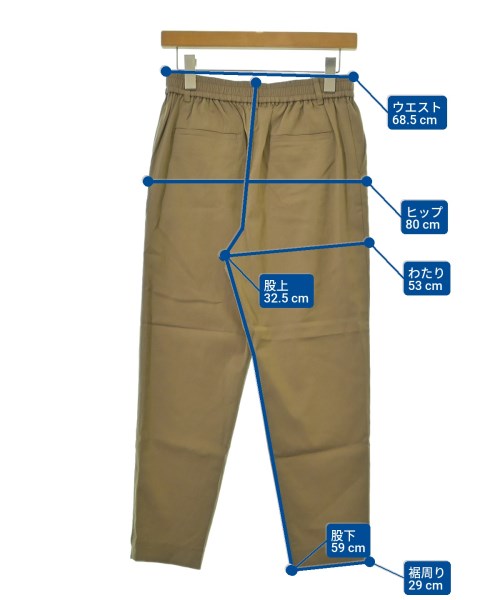Nolley's（ノーリーズ）クロップドパンツ ベージュ サイズ:38(M位) レディース/2200675321068