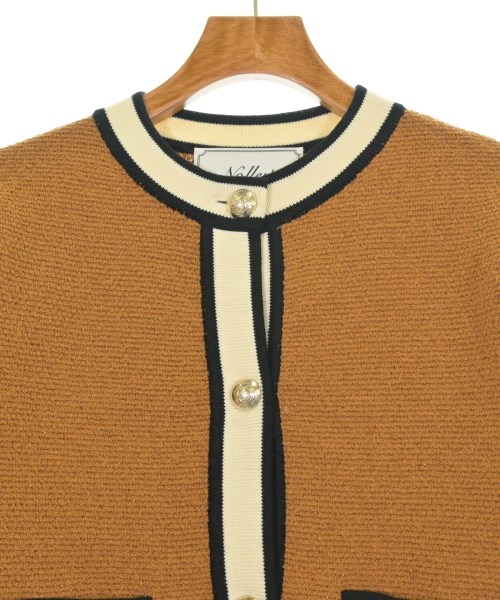 Nolley's（ノーリーズ）カーディガン 茶 サイズ:38(M位) レディース/2200675321105