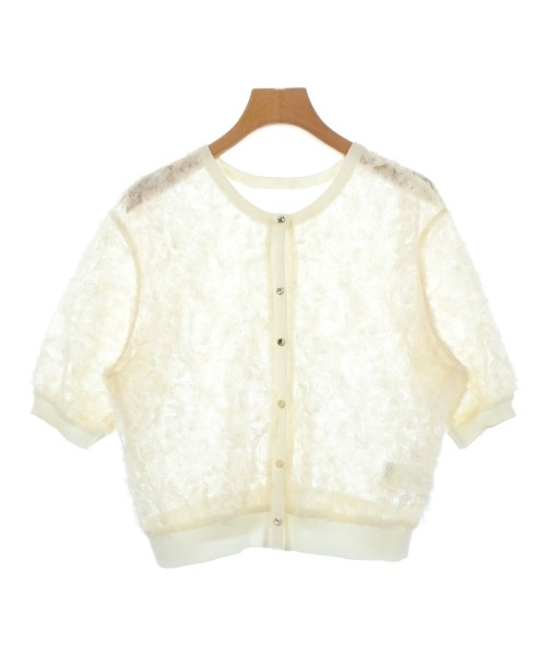 Nolley's(ノーリーズ)カーディガン 白 サイズ:38(M位)/2200675321143
