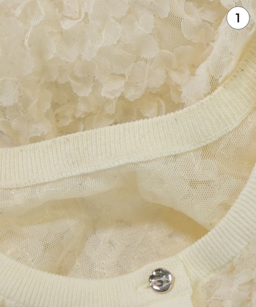 Nolley's（ノーリーズ）カーディガン 白 サイズ:38(M位) レディース/2200675321143