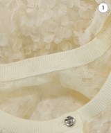 Nolley's（ノーリーズ）カーディガン 白 サイズ:38(M位) レディース/2200675321143