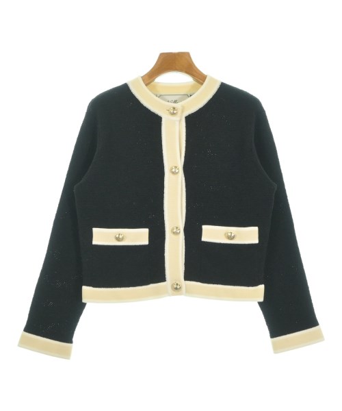 Nolley's(ノーリーズ)カーディガン 黒 サイズ:38(M位)/2200668588041