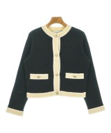 Nolley's（ノーリーズ）カーディガン 黒 サイズ:38(M位) レディース/2200668588041