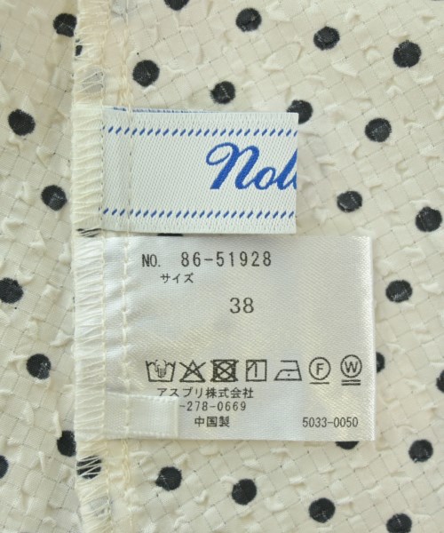 Nolley's（ノーリーズ）ブラウス 白 サイズ:38(M位) レディース/2200671360177