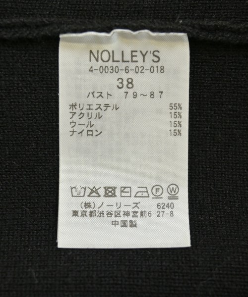 Nolley's（ノーリーズ）ニット・セーター 黒 サイズ:38(M位) レディース/2200667926066