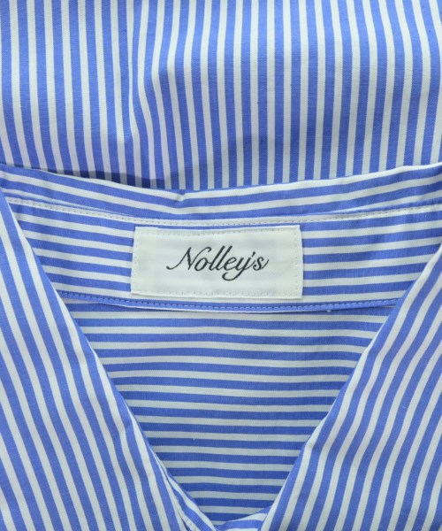 Nolley's（ノーリーズ）カジュアルシャツ 青 サイズ:38(M位) レディース/2200670871018