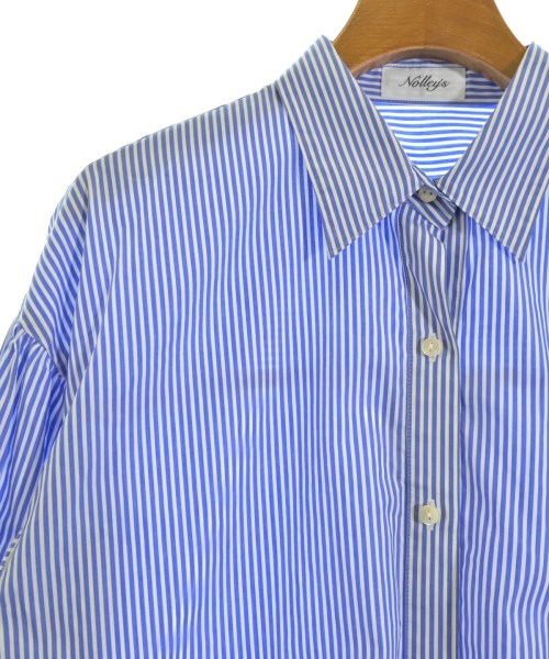 Nolley's（ノーリーズ）カジュアルシャツ 青 サイズ:38(M位) レディース/2200670871018
