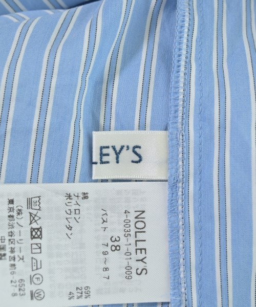 Nolley's（ノーリーズ）カジュアルシャツ 青 サイズ:38(M位) レディース/2200672530043