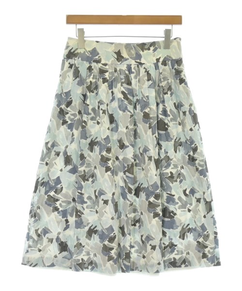 Nolley's(ノーリーズ)ロング・マキシ丈スカート 青 サイズ:38(M位)/2200676471014