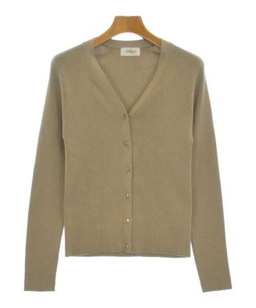 Nolley's(ノーリーズ)カーディガン ベージュ サイズ:38(M位)/2200677112077