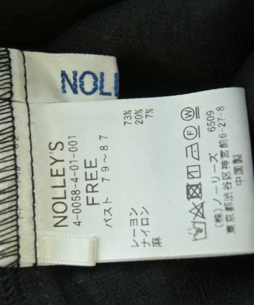 Nolley's（ノーリーズ）ブラウス 黒 サイズ:F レディース/2200673392015