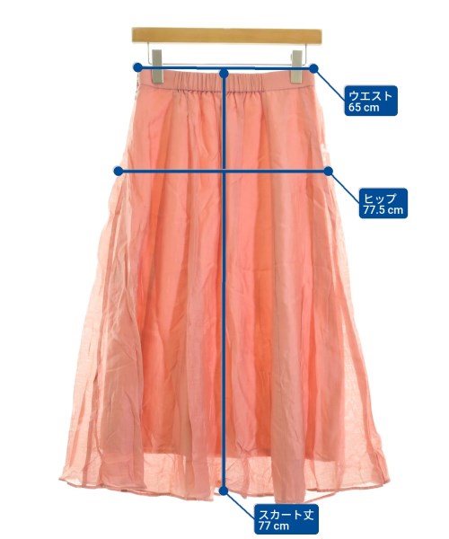 Nolley's（ノーリーズ）ロング・マキシ丈スカート ピンク サイズ:38(M位) レディース/2200673882134