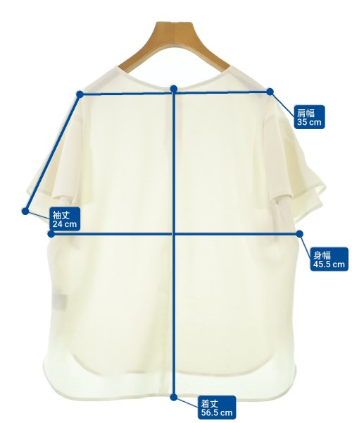 Nolley's（ノーリーズ）ブラウス 白 サイズ:38(M位) レディース/2200675491068