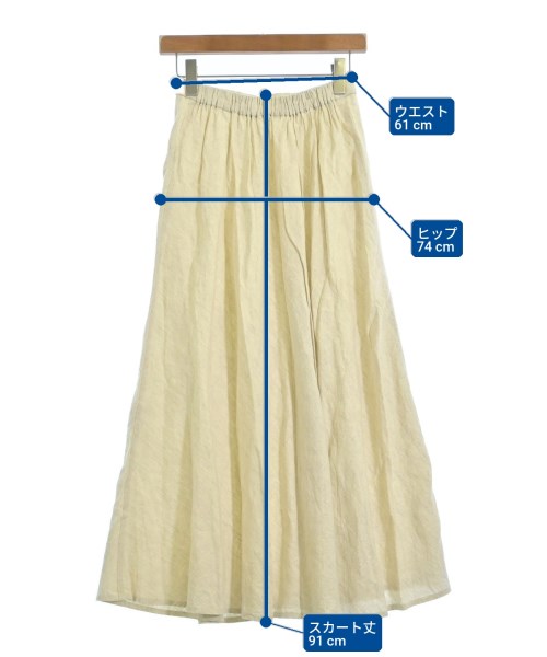 Nolley's（ノーリーズ）ロング・マキシ丈スカート ベージュ サイズ:36(S位) レディース/2200679820055