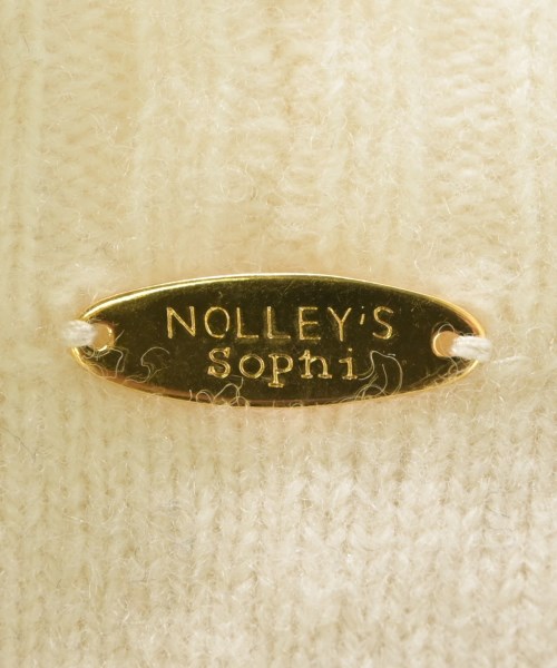 Nolley's（ノーリーズ）ニット・セーター 白 サイズ:38(M位) レディース/2200688972059