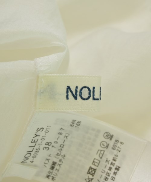 Nolley's（ノーリーズ）ブラウス 白 サイズ:38(M位) レディース/2200688972110
