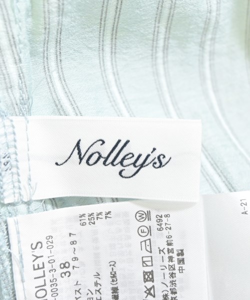 Nolley's（ノーリーズ）ブラウス 青 サイズ:38(M位) レディース/2200695095093