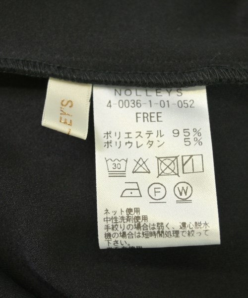 Nolley's（ノーリーズ）ブラウス 黒 サイズ:F レディース/2200695826031