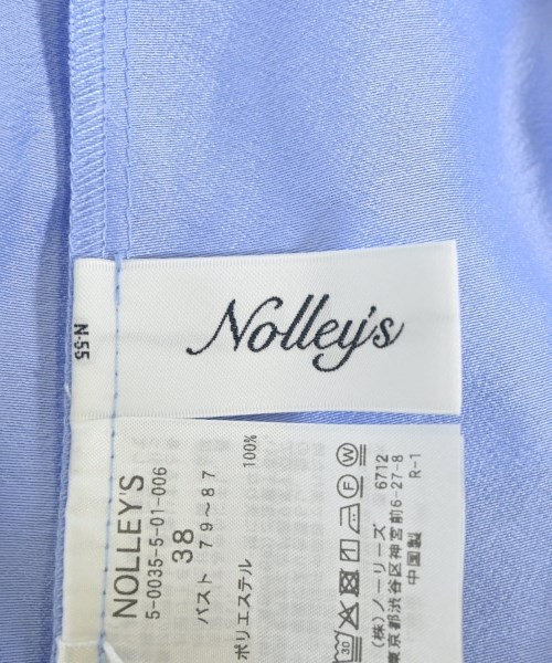 Nolley's（ノーリーズ）ブラウス 青 サイズ:38(M位) レディース/2200698708013
