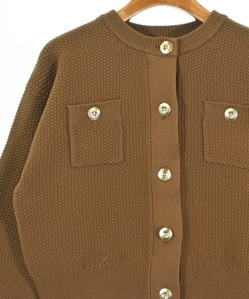 Nolley's（ノーリーズ）カーディガン 茶 サイズ:38(M位) レディース/2200694920105