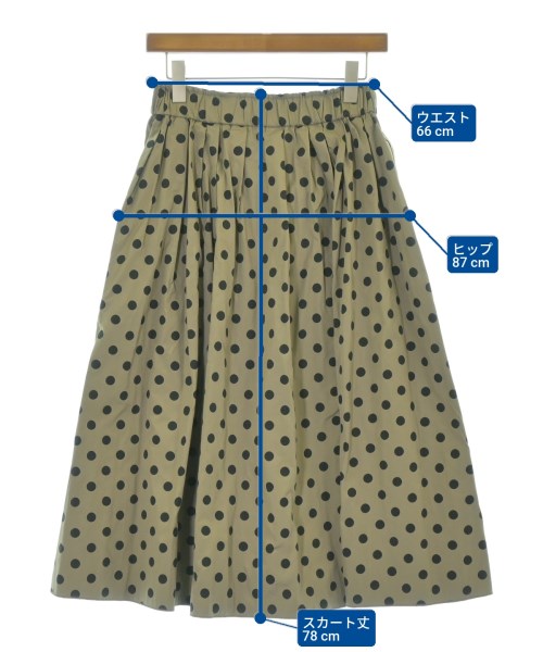 Nolley's（ノーリーズ）ロング・マキシ丈スカート ベージュ サイズ:1(S位) レディース/2200696555039