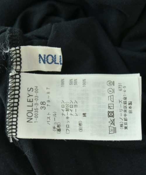 Nolley's（ノーリーズ）Tシャツ・カットソー 黒 サイズ:38(M位) レディース/2200697493040