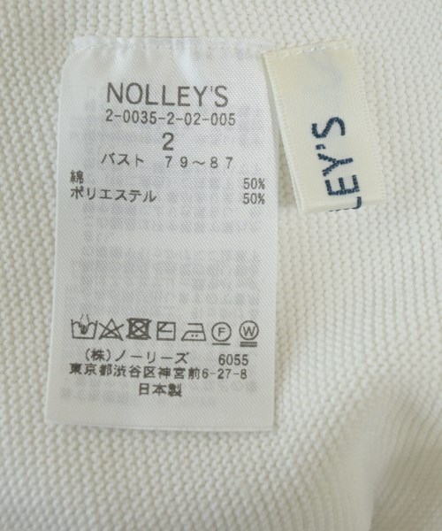 Nolley's（ノーリーズ）ニット・セーター 白 サイズ:2(M位) レディース/2200650899063