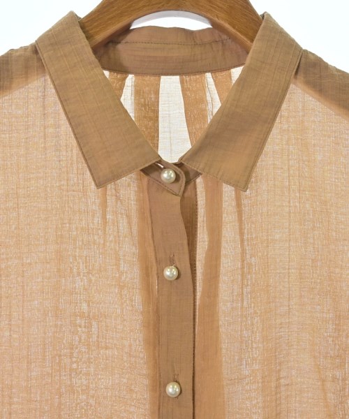 Nolley's（ノーリーズ）ブラウス 茶 サイズ:36(S位) レディース/2200651911092