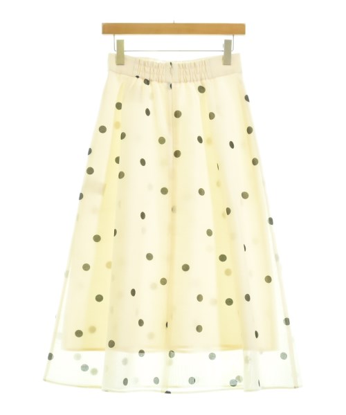 Nolley's（ノーリーズ）ロング・マキシ丈スカート 白 サイズ:38(M位) レディース/2200656604104