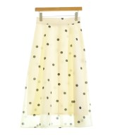 Nolley's（ノーリーズ）ロング・マキシ丈スカート 白 サイズ:38(M位) レディース/2200656604104