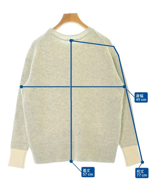 Nolley's（ノーリーズ）ニット・セーター グレー サイズ:F レディース/2200656079100