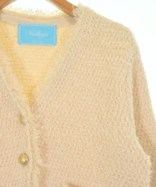 Nolley's（ノーリーズ）ノーカラージャケット ベージュ サイズ:38(M位) レディース/2200656989072