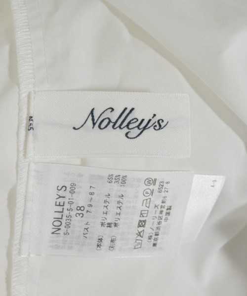 Nolley's（ノーリーズ）ブラウス 白 サイズ:38(M位) レディース/2200656776085