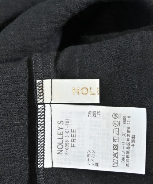 Nolley's（ノーリーズ）ブラウス 黒 サイズ:F レディース/2200659406064