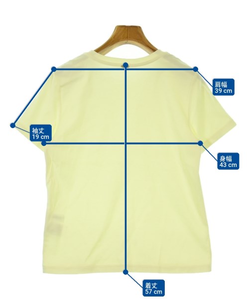 Nolley's（ノーリーズ）Tシャツ・カットソー 黄 サイズ:38(M位) レディース/2200707467047