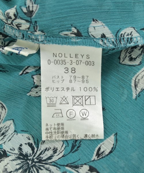 Nolley's（ノーリーズ）ワンピース 青 サイズ:38(M位) レディース/2200710628114