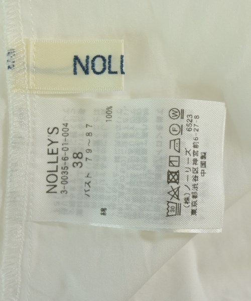Nolley's（ノーリーズ）カジュアルシャツ 白 サイズ:38(M位) レディース/2200709196082
