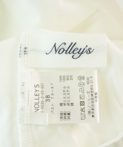 Nolley's（ノーリーズ）Tシャツ・カットソー 白 サイズ:38(M位) レディース/2200709196129