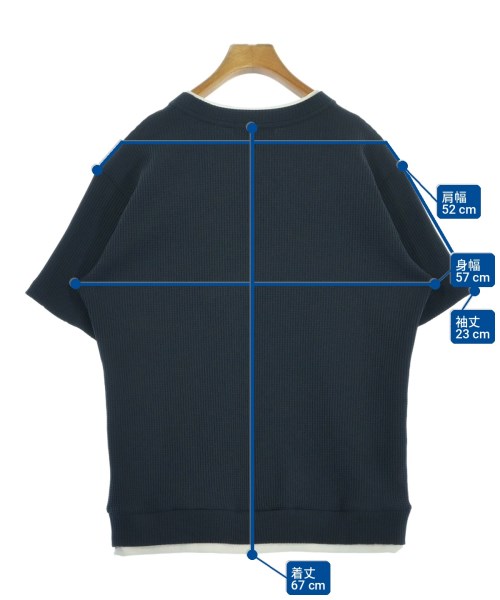 Nolley's（ノーリーズ）Tシャツ・カットソー 紺 サイズ:L メンズ/2200712590068