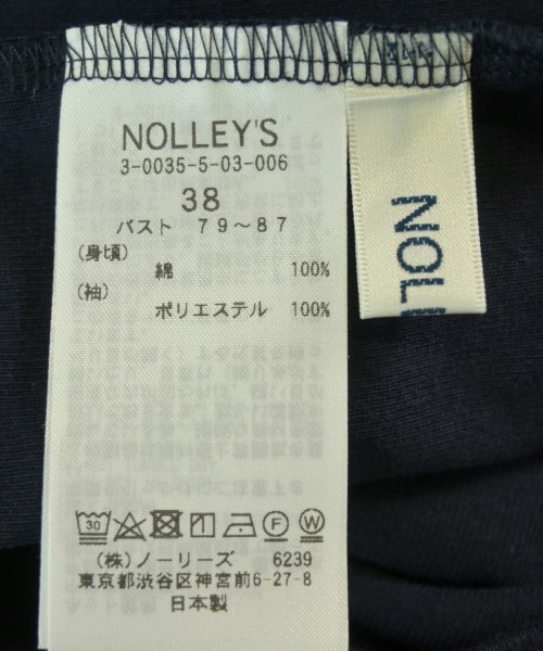 Nolley's（ノーリーズ）Tシャツ・カットソー 紺 サイズ:38(M位) レディース/2200709423065