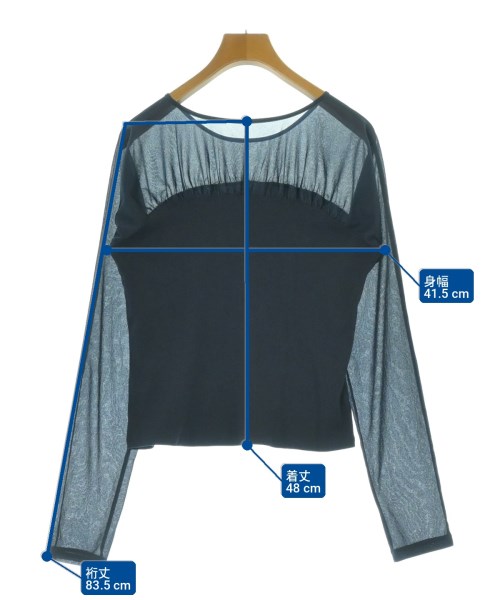 Nolley's（ノーリーズ）Tシャツ・カットソー 紺 サイズ:38(M位) レディース/2200709423065