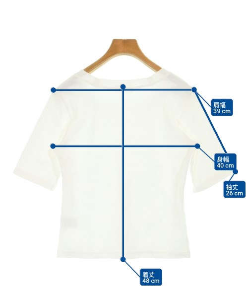 Nolley's（ノーリーズ）Tシャツ・カットソー 白 サイズ:F レディース/2200712500043