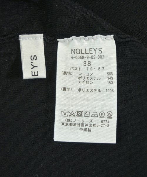 Nolley's（ノーリーズ）タンクトップ 黒 サイズ:38(M位) レディース/2200712500050